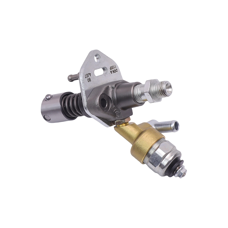 Yanmar-sarjan 1100F solenoidiventtiilityyppinen polttoaineen ruiskutuspumppu, jossa rullaventtiilirunko ja M12x1,5 öljyn ulostuloliitin, sopii 1100FE yksisylinterisiin ilmajäähdytteisiin moottoreihin